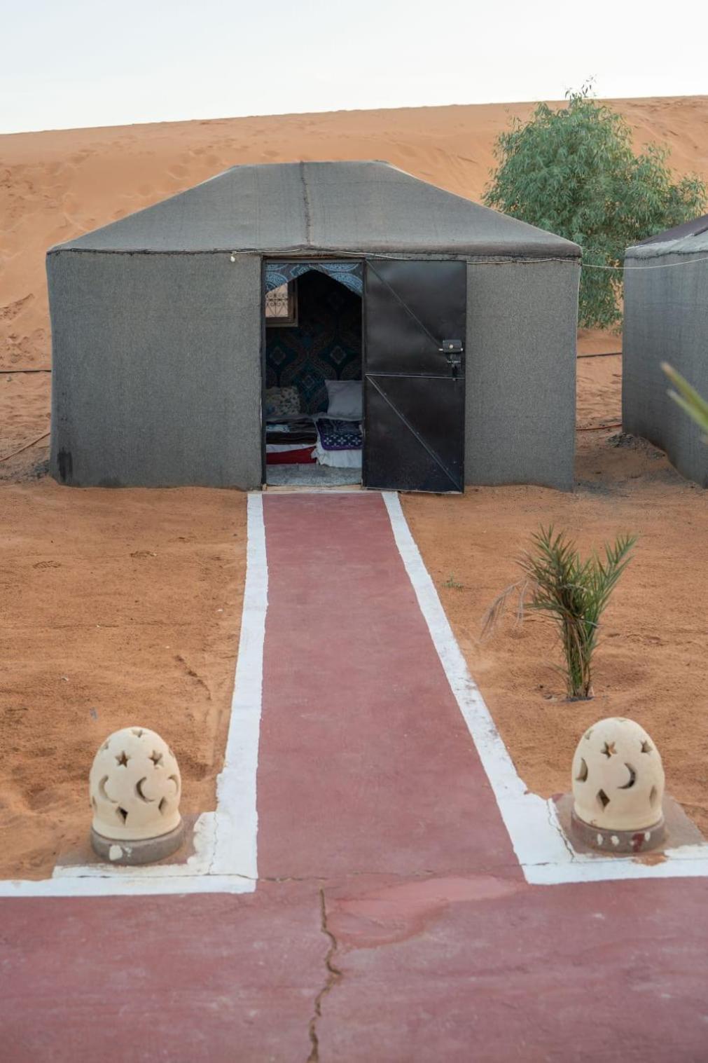 Hammadi Desert Camp เมอร์ซูกา ภายนอก รูปภาพ