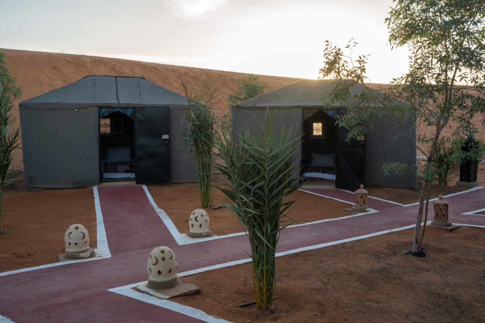 Hammadi Desert Camp เมอร์ซูกา ภายนอก รูปภาพ