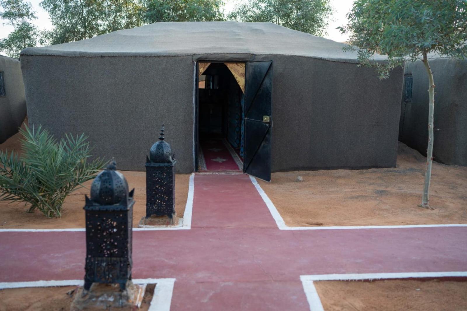Hammadi Desert Camp เมอร์ซูกา ภายนอก รูปภาพ
